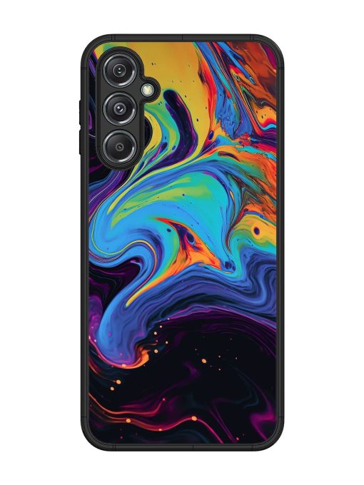 Liquid Dreamscape Glossy Soft Edge Case for Samsung Galaxy M34 (5G) Chachhi