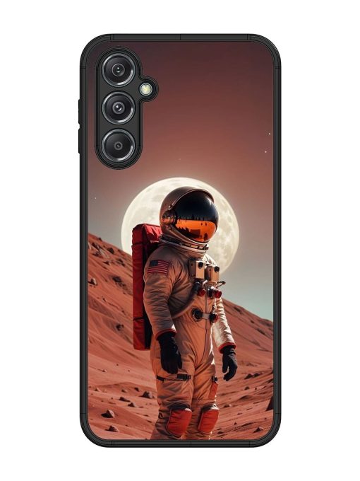 The Red Planet Glossy Soft Edge Case for Samsung Galaxy M34 (5G) Chachhi