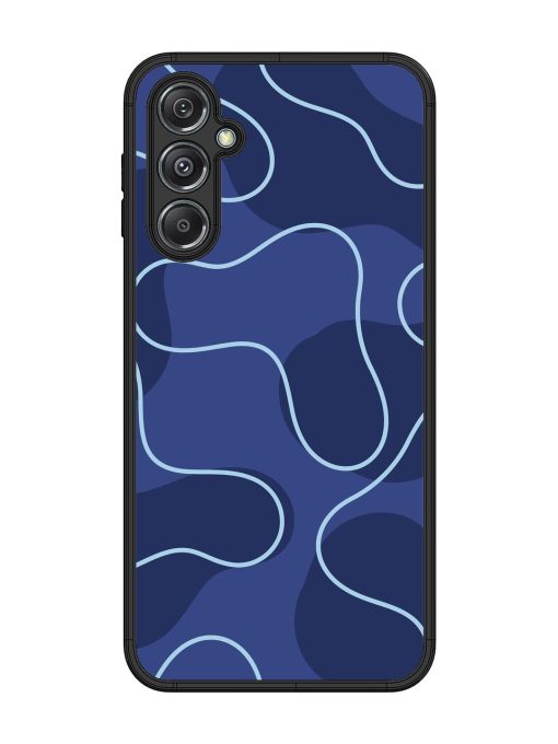 Midnight Maze Glossy Soft Edge Case for Samsung Galaxy M34 (5G) Chachhi