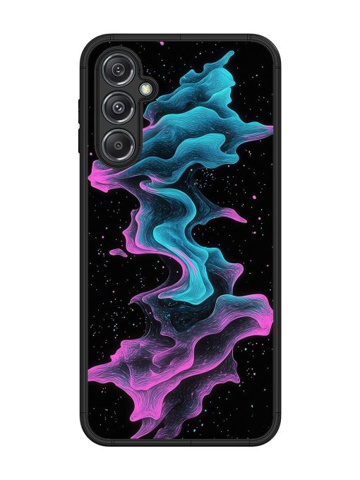 Cosmic Currents Glossy Soft Edge Case for Samsung Galaxy M34 (5G) Chachhi