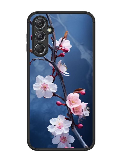 Delicate Blossoms Glossy Soft Edge Case for Samsung Galaxy M34 (5G) Chachhi