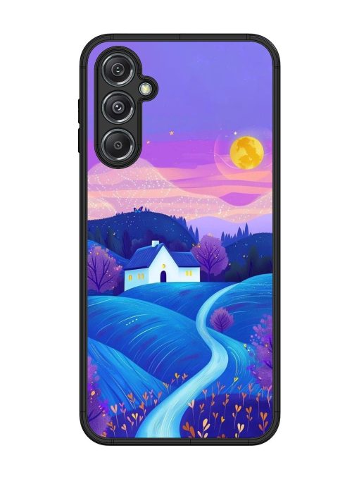 Moonlit Meadow Glossy Soft Edge Case for Samsung Galaxy M34 (5G) Chachhi