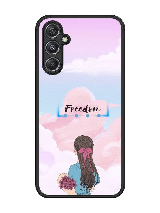 Skyward Dreams Glossy Soft Edge Case for Samsung Galaxy M34 (5G) Chachhi