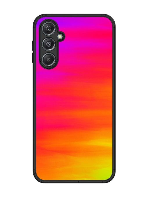 Neon Horizon Glossy Soft Edge Case for Samsung Galaxy M34 (5G) Chachhi