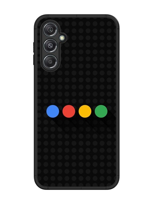 Google Dots Glossy Soft Edge Case for Samsung Galaxy M34 (5G) Chachhi