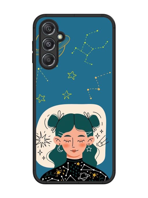 Cosmic Daydreamer Glossy Soft Edge Case for Samsung Galaxy M34 (5G) Chachhi