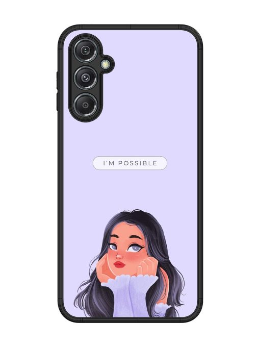 Im Possible Glossy Soft Edge Case for Samsung Galaxy M34 (5G) Chachhi