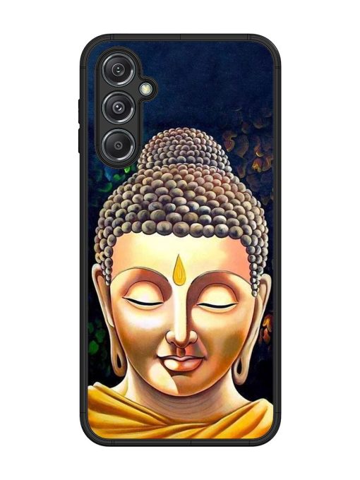 Buddha Face Glossy Soft Edge Case for Samsung Galaxy M34 (5G) Chachhi