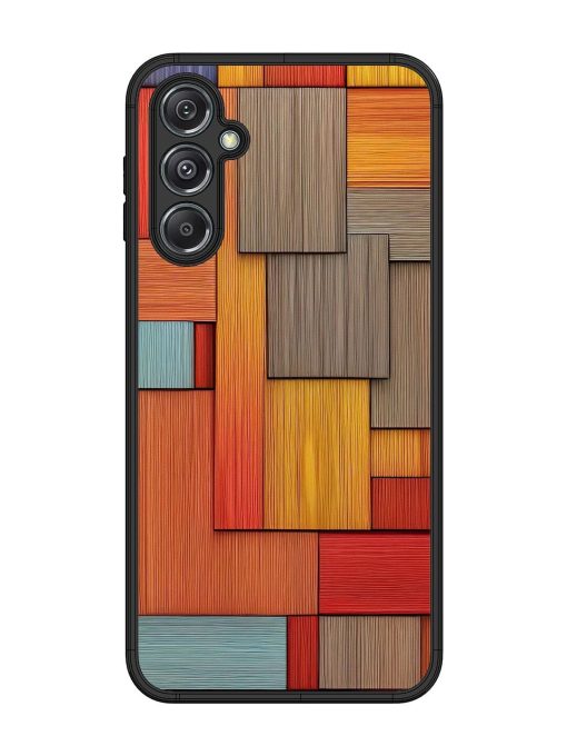 Woodsy Wonders Glossy Soft Edge Case for Samsung Galaxy M34 (5G) Chachhi