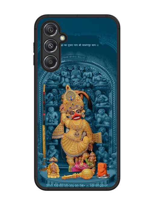 Divine Grace Of Shri Kashtabhanjandev Glossy Soft Edge Case for Samsung Galaxy M34 (5G) Chachhi