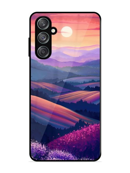 Twilight'S Embrace Glossy Soft Edge Case for Samsung Galaxy M35 (5G) Chachhi