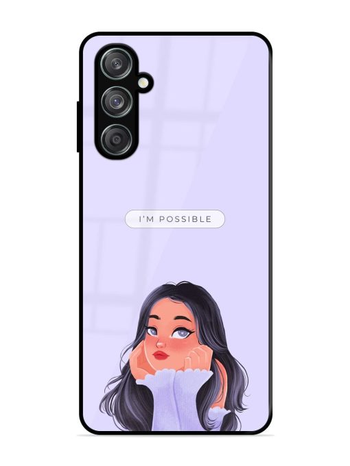 Im Possible Glossy Soft Edge Case for Samsung Galaxy M35 (5G) Chachhi