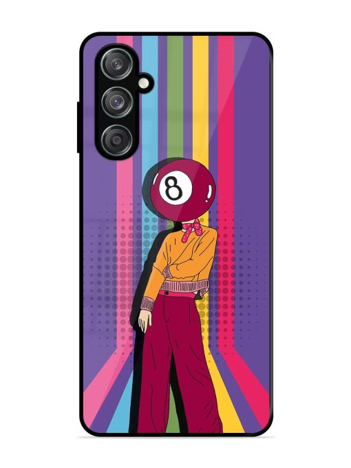 Eight Ball Fashionista Glossy Soft Edge Case for Samsung Galaxy M35 (5G) Chachhi