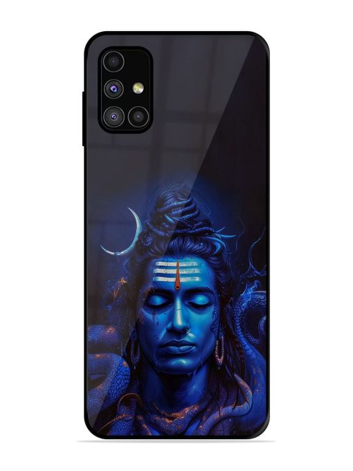 Mystic Mahadev Glossy Soft Edge Case for Samsung Galaxy M51 Chachhi