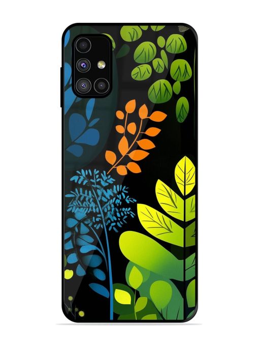 Midnight Garden Glossy Soft Edge Case for Samsung Galaxy M51