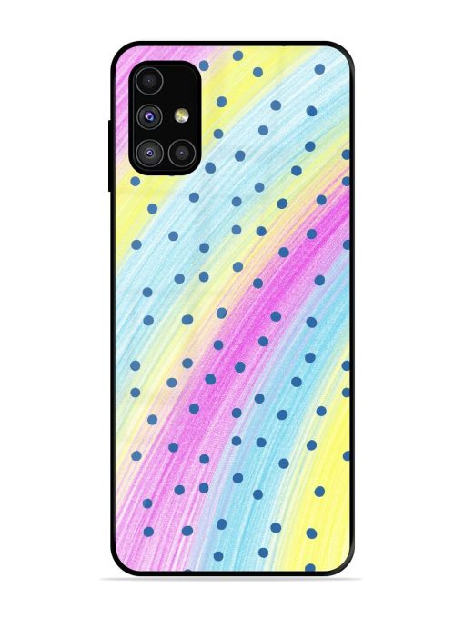 Polka Dot Paradise Glossy Soft Edge Case for Samsung Galaxy M51