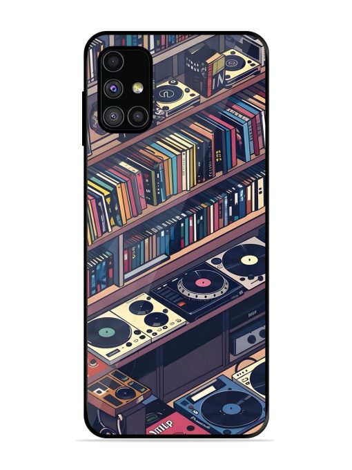 Music Lover'S Haven Glossy Soft Edge Case for Samsung Galaxy M51 Chachhi