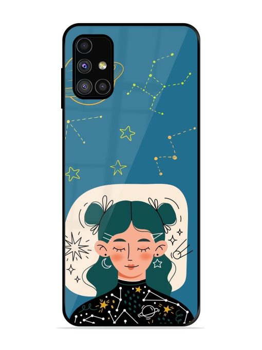 Cosmic Daydreamer Glossy Soft Edge Case for Samsung Galaxy M51 Chachhi