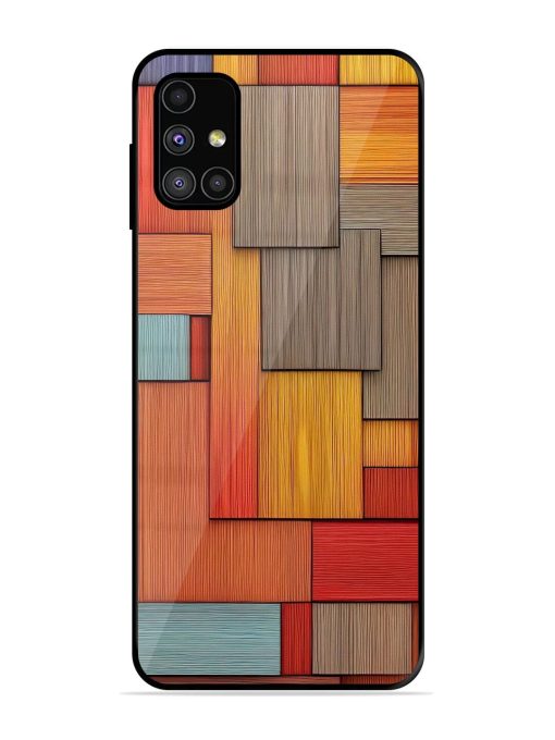 Woodsy Wonders Glossy Soft Edge Case for Samsung Galaxy M51 Chachhi