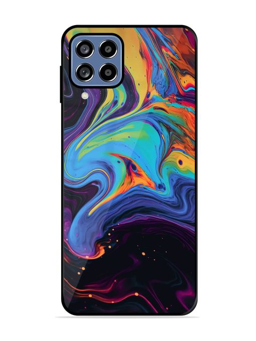 Liquid Dreamscape Glossy Soft Edge Case for Samsung Galaxy M53 (5G) Chachhi