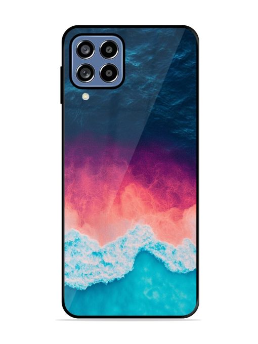 Where The Ocean Meets The Sky Glossy Soft Edge Case for Samsung Galaxy M53 (5G) Chachhi