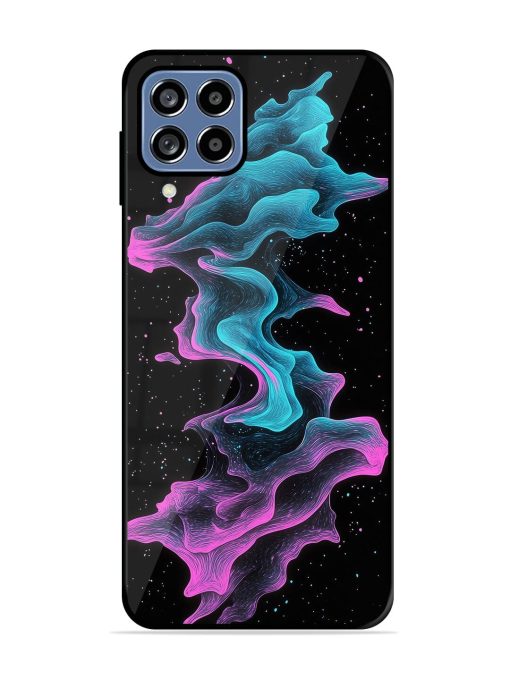 Cosmic Currents Glossy Soft Edge Case for Samsung Galaxy M53 (5G) Chachhi