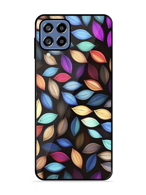 Colorful Kaleidoscope Glossy Soft Edge Case for Samsung Galaxy M53 (5G) Chachhi