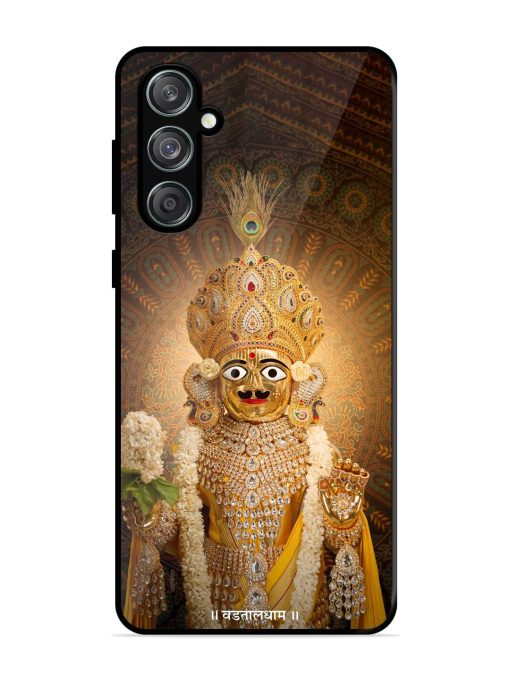 Hare Krishna Maharaj Glossy Soft Edge Case for Samsung Galaxy M55 (5G) Chachhi