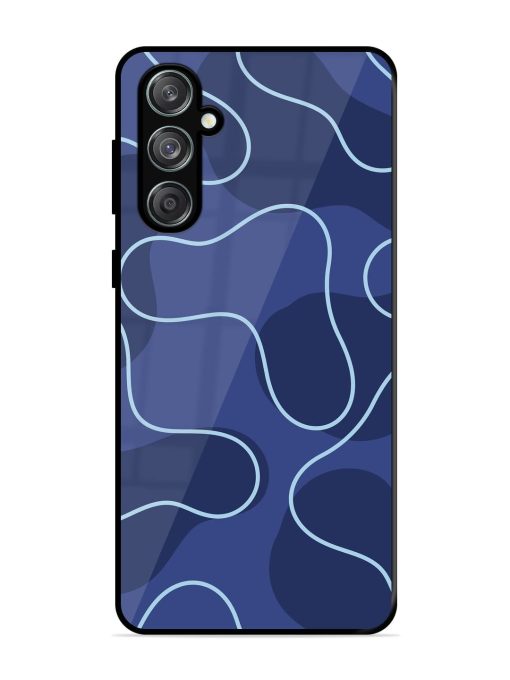 Midnight Maze Glossy Soft Edge Case for Samsung Galaxy M55 (5G) Chachhi