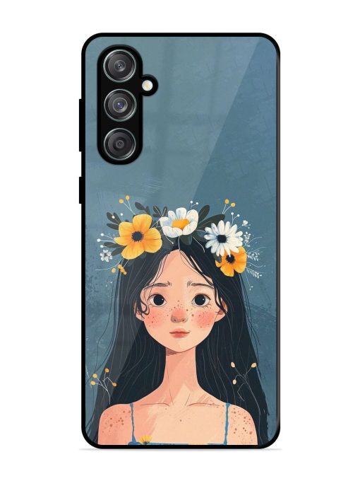 Gurl Art Glossy Soft Edge Case for Samsung Galaxy M55 (5G) Chachhi