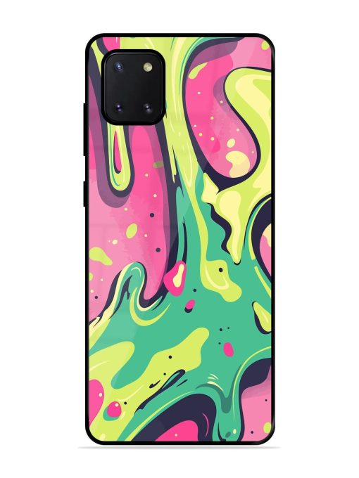 Gooey Grooves Glossy Soft Edge Case for Samsung Galaxy Note 10 Lite Chachhi