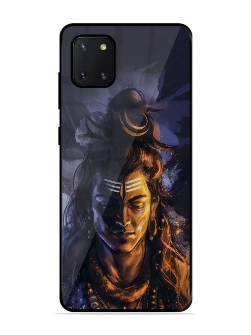 Lord Shiva Glossy Soft Edge Case for Samsung Galaxy Note 10 Lite Chachhi