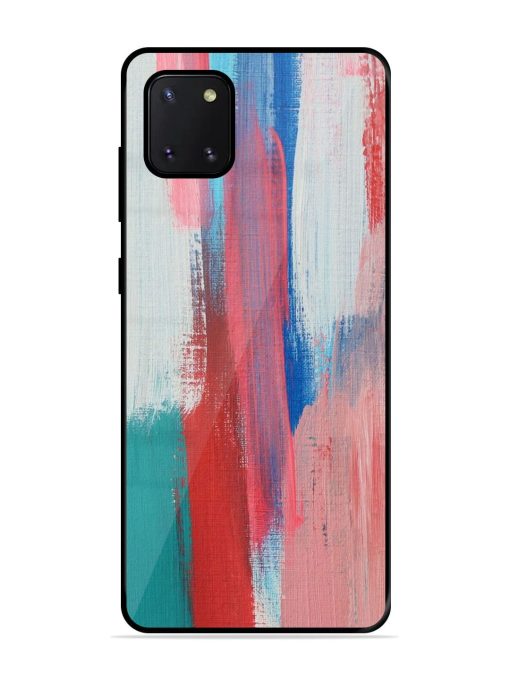 Colorful Chaos Glossy Soft Edge Case for Samsung Galaxy Note 10 Lite Chachhi