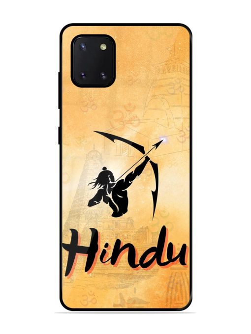 Hindu Glossy Soft Edge Case for Samsung Galaxy Note 10 Lite Chachhi