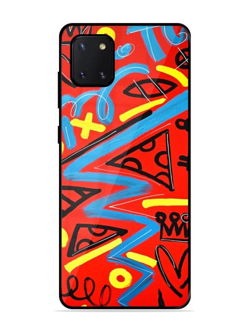 Groovy Garden Glossy Soft Edge Case for Samsung Galaxy Note 10 Lite Chachhi