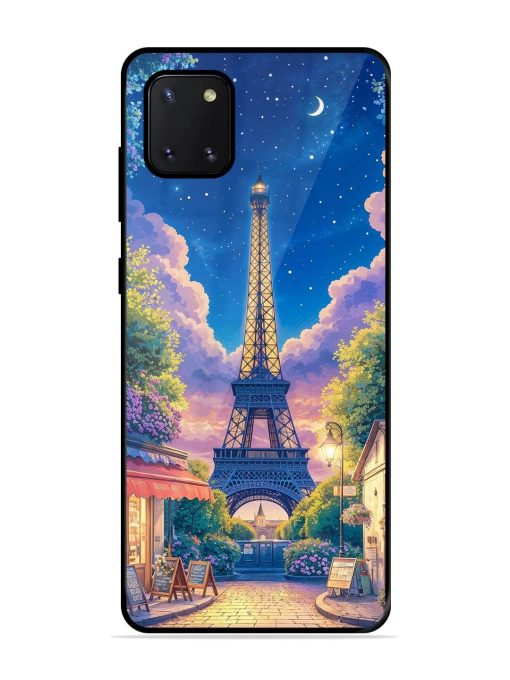 Twilight In Paris Glossy Soft Edge Case for Samsung Galaxy Note 10 Lite Chachhi