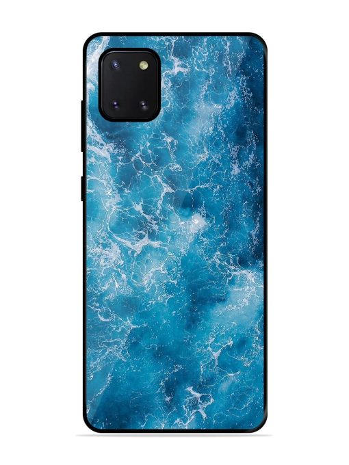 Oceanic Abyss Glossy Soft Edge Case for Samsung Galaxy Note 10 Lite Chachhi