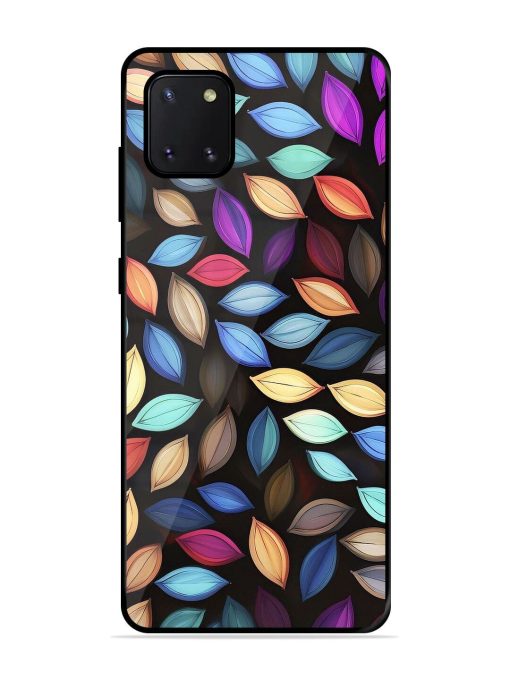 Colorful Kaleidoscope Glossy Soft Edge Case for Samsung Galaxy Note 10 Lite Chachhi