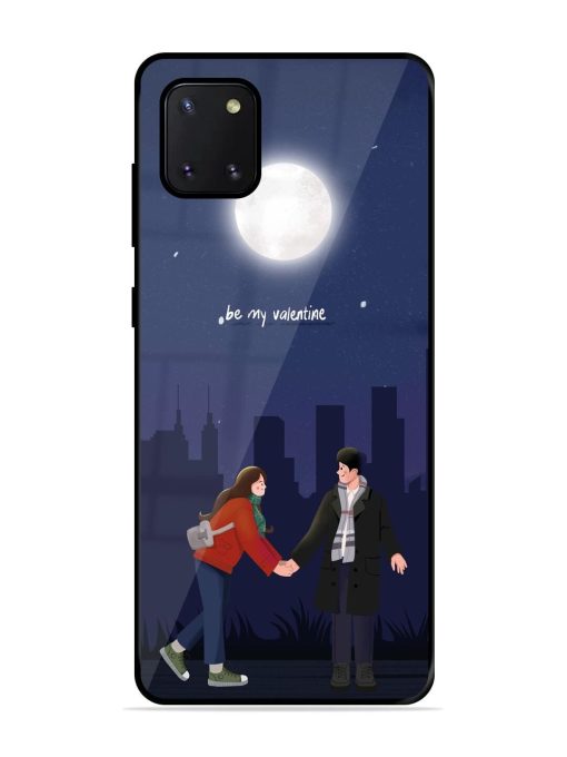 Moonlight Proposal Glossy Soft Edge Case for Samsung Galaxy Note 10 Lite Chachhi