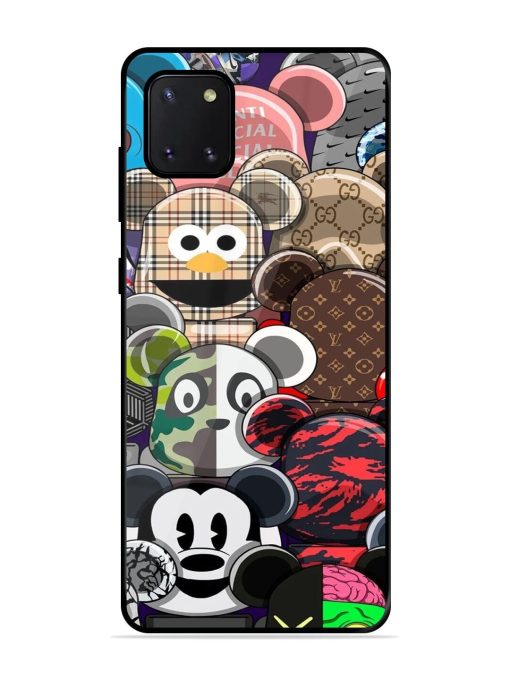 Streetwear Bearbrick Extravaganza Glossy Soft Edge Case for Samsung Galaxy Note 10 Lite Chachhi