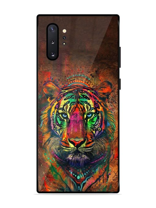 Cosmic Tiger Glossy Soft Edge Case for Samsung Galaxy Note 10 Plus Chachhi