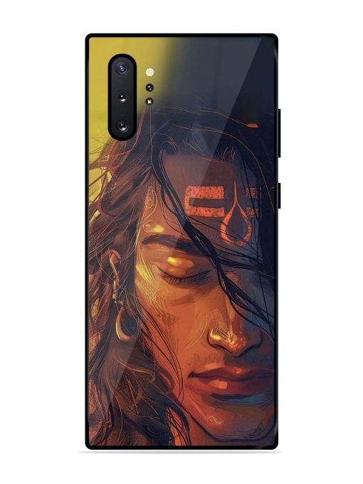 Tranquil Shiva Glossy Soft Edge Case for Samsung Galaxy Note 10 Plus Chachhi