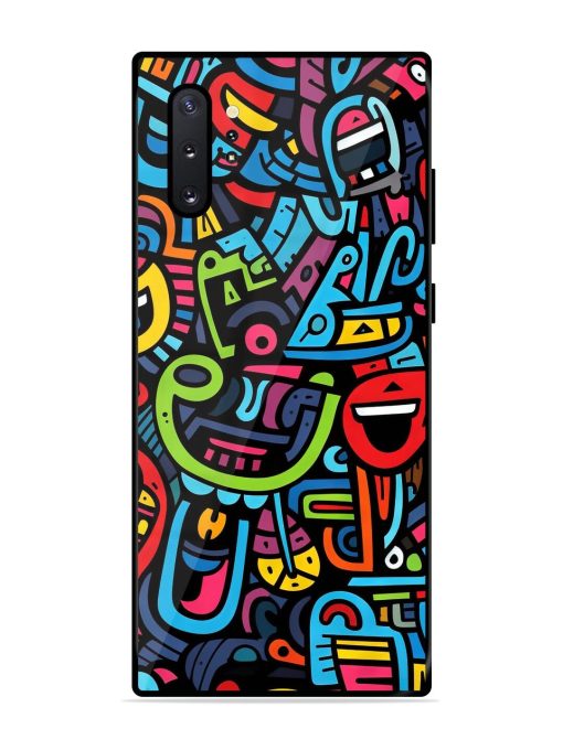 Doodlephoria Glossy Soft Edge Case for Samsung Galaxy Note 10 Plus Chachhi