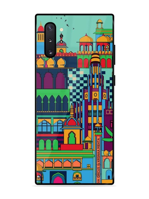 Indian Tapestry Glossy Soft Edge Case for Samsung Galaxy Note 10 Plus