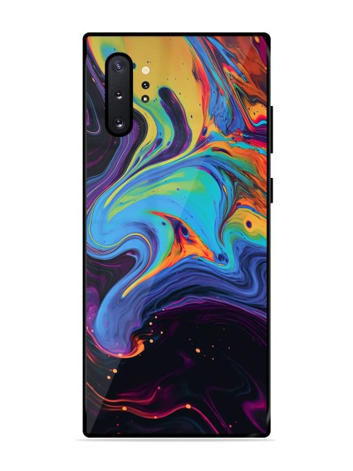 Liquid Dreamscape Glossy Soft Edge Case for Samsung Galaxy Note 10 Plus Chachhi