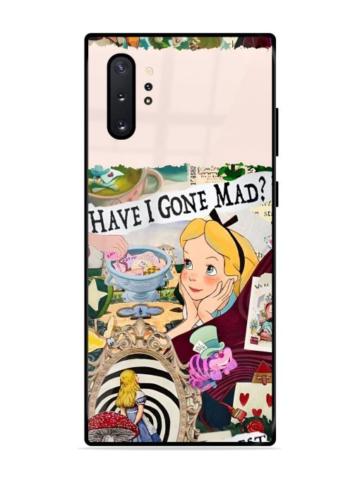 Mad Hatter'S Collage Glossy Soft Edge Case for Samsung Galaxy Note 10 Plus Chachhi