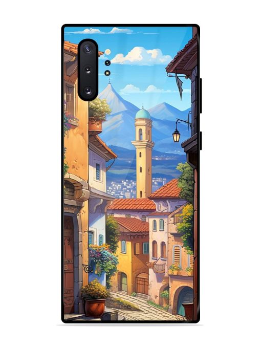 Tuscan Twilight Glossy Soft Edge Case for Samsung Galaxy Note 10 Plus Chachhi