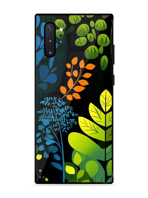 Midnight Garden Glossy Soft Edge Case for Samsung Galaxy Note 10 Plus Chachhi