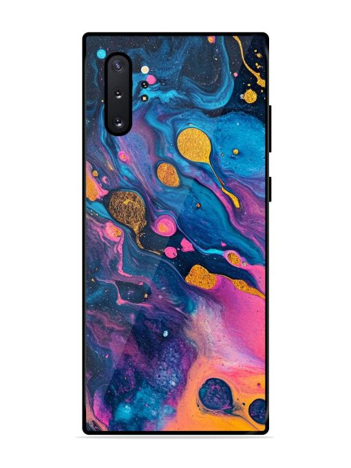 Cosmic Swirl Glossy Soft Edge Case for Samsung Galaxy Note 10 Plus