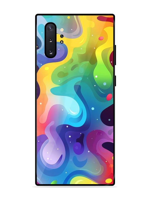 Rainbow River Glossy Soft Edge Case for Samsung Galaxy Note 10 Plus Chachhi